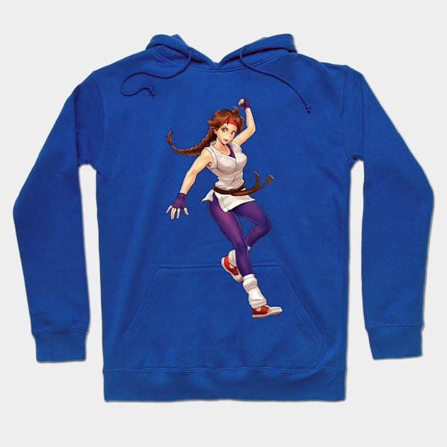 Yuri Sakazaki Hoodie by hybridmink